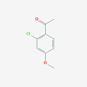 molecular formula C9H9ClO2 B2631866 1-(2-Chloro-4-methoxyphenyl)ethanone CAS No. 41068-36-4