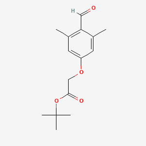 Tert-butyl 2-(4-formyl-3,5-dimethylphenoxy)acetate