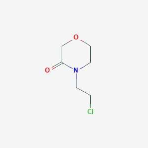 4-(2-Chloroethyl)morpholin-3-one