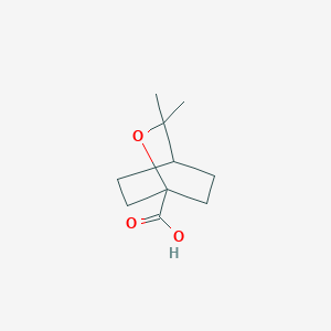 3,3-Dimethyl-2-oxabicyclo[2.2.2]octane-1-carboxylic acid