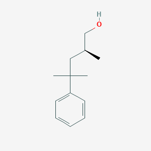 (2S)-2,4-Dimethyl-4-phenylpentan-1-ol