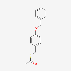 S-4-(benzyloxy)benzyl ethanethioate