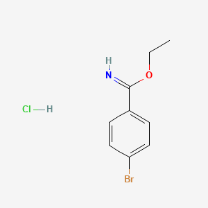Ethyl 4-bromobenzimidate hydrochloride