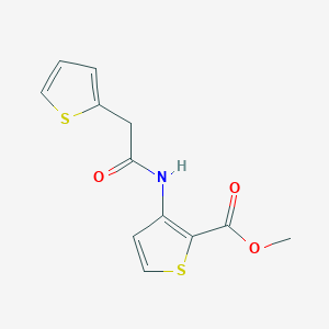 molecular formula C12H11NO3S2 B2632489 JNK-IN-11 