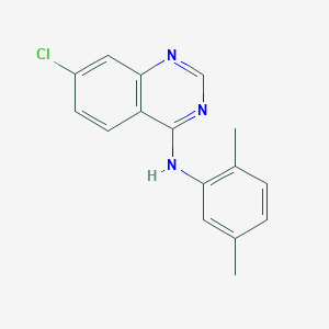 7-chloro-N-(2,5-dimethylphenyl)quinazolin-4-amine