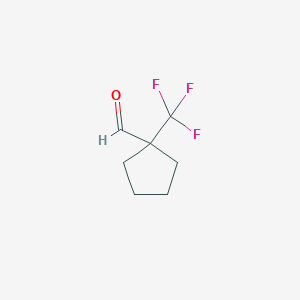 1-(Trifluoromethyl)cyclopentanecarbaldehyde
