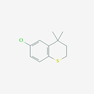 B2632567 6-Chloro-4,4-dimethylthiochroman CAS No. 1352491-80-5
