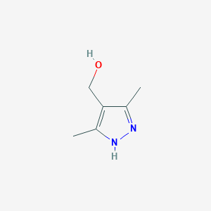 molecular formula C6H10N2O B2632661 (3,5-dimethyl-1H-pyrazol-4-yl)methanol CAS No. 89600-69-1