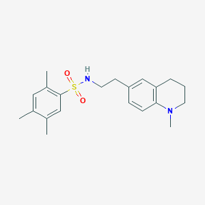2,4,5-trimethyl-N-(2-(1-methyl-1,2,3,4-tetrahydroquinolin-6-yl)ethyl)benzenesulfonamide