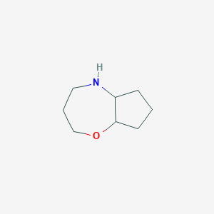 octahydro-2H-cyclopenta[b][1,4]oxazepine