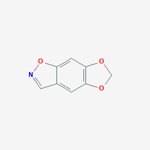 molecular formula C8H5NO3 B026328 6H-[1,3]Dioxolo[4,5-f][1,2]benzoxazole CAS No. 106253-12-7