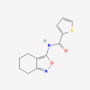 N-(4,5,6,7-tetrahydro-2,1-benzoxazol-3-yl)thiophene-2-carboxamide