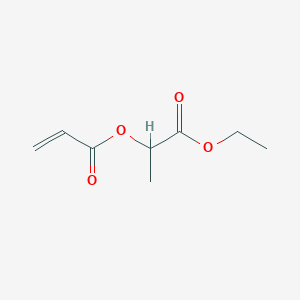 molecular formula C8H12O4 B2633021 ethyl 2-prop-2-enoyloxypropanoate CAS No. 98136-13-1