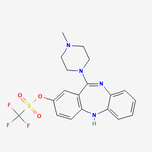 molecular formula C19H19F3N4O3S B2633197 GMC 1-169 