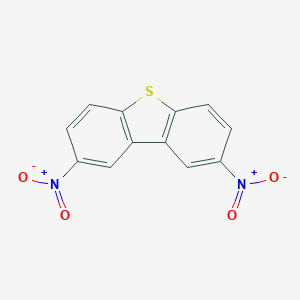 molecular formula C12H6N2O4S B026333 2,8-Dinitrodibenzothiophene CAS No. 109041-38-5