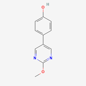 4-(2-Methoxypyrimidin-5-YL)phenol