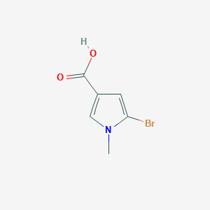 5-bromo-1-methyl-1H-pyrrole-3-carboxylic acid