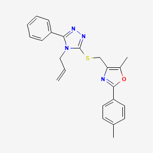 N-(3,4-dimethylphenyl)-6-isopropyl-2-methylimidazo[2,1-b][1,3]thiazole-5-sulfonamide