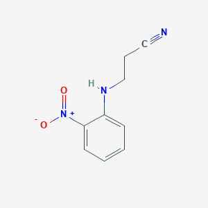 3-[(2-Nitrophenyl)amino]propanenitrile
