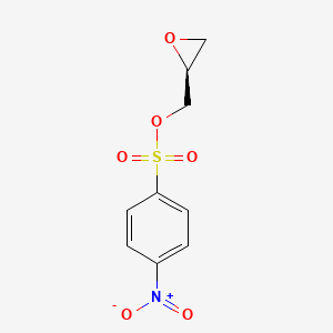 molecular formula C9H9NO6S B2633451 (S)-(+)-Glycidyl-4-nitrobenzenesulfonate CAS No. 118712-60-0; 123750-60-7