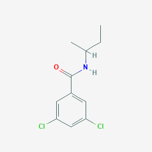molecular formula C11H13Cl2NO B263349 N-(butan-2-yl)-3,5-dichlorobenzamide 