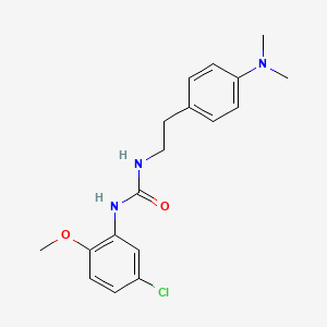 1-(5-Chloro-2-methoxyphenyl)-3-(4-(dimethylamino)phenethyl)urea