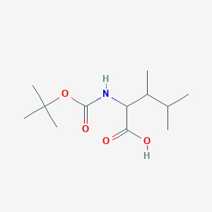 2-{[(Tert-butoxy)carbonyl]amino}-3,4-dimethylpentanoic acid