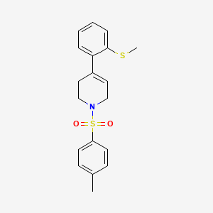1-(4-Methylbenzenesulfonyl)-4-[2-(methylsulfanyl)phenyl]-1,2,3,6-tetrahydropyridine