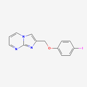 2-[(4-Iodophenoxy)methyl]imidazo[1,2-a]pyrimidine