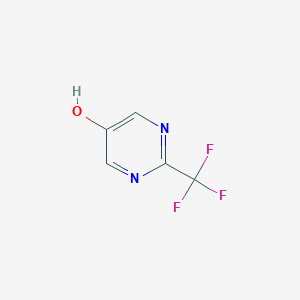 molecular formula C5H3F3N2O B026336 2-(Trifluoromethyl)pyrimidin-5-ol CAS No. 100991-09-1