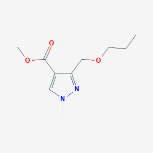 Methyl 1-methyl-3-(propoxymethyl)pyrazole-4-carboxylate
