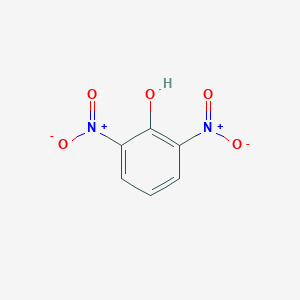 molecular formula C6H4N2O5 B026339 2,6-二硝基苯酚 CAS No. 573-56-8