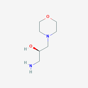 molecular formula C7H16N2O2 B2633976 (R)-1-Amino-3-morpholinopropan-2-ol CAS No. 452105-38-3