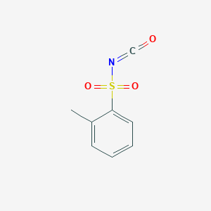 molecular formula C8H7NO3S B026340 邻甲苯磺酰异氰酸酯 CAS No. 32324-19-9