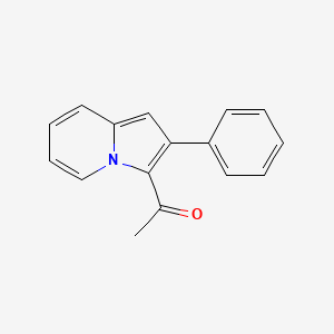 1-(2-Phenylindolizin-3-yl)ethanone