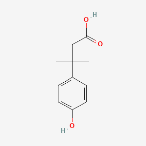 molecular formula C11H14O3 B2634171 3-(4-Hydroxyphenyl)-3-methylbutanoic acid CAS No. 42288-13-1