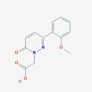 2-(3-(2-methoxyphenyl)-6-oxopyridazin-1(6H)-yl)acetic acid