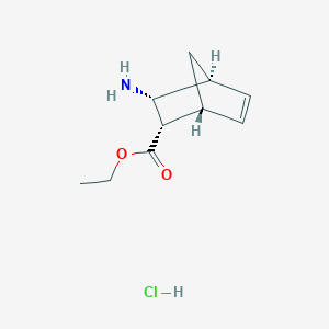 diendo-3-Amino-bicyclo[2.2.1]hept-5-ene-2-carboxylic acid ethyl ester hydrochloride