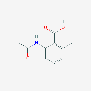 molecular formula C10H11NO3 B2634211 2-Acetamido-6-methylbenzoic acid CAS No. 66232-41-5