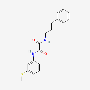 N1-(3-(methylthio)phenyl)-N2-(3-phenylpropyl)oxalamide
