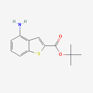 Tert-butyl 4-amino-1-benzothiophene-2-carboxylate