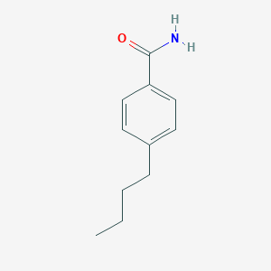 molecular formula C11H15NO B026343 4-Butylbenzamide CAS No. 107377-07-1