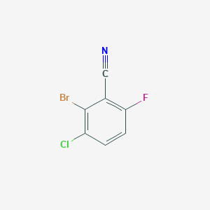 2-Bromo-3-chloro-6-fluorobenzonitrile