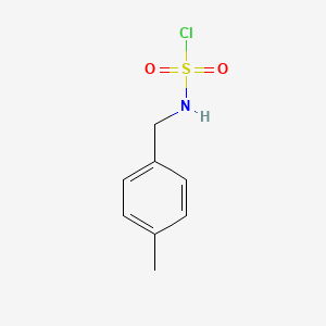 molecular formula C8H10ClNO2S B2634336 N-[(4-methylphenyl)methyl]sulfamoyl chloride CAS No. 1314925-75-1