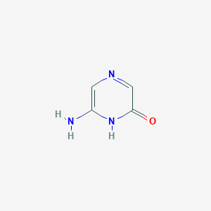 molecular formula C4H5N3O B026345 6-氨基吡嗪-2-醇 CAS No. 101257-36-7