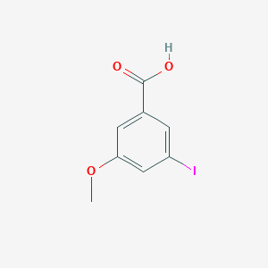 molecular formula C8H7IO3 B2634542 3-Iodo-5-methoxybenzoic acid CAS No. 74440-82-7
