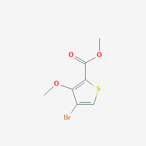B026347 Methyl 4-bromo-3-methoxythiophene-2-carboxylate CAS No. 110545-67-0