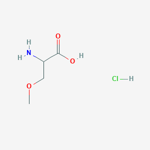 B2635234 2-Amino-3-methoxypropanoic acid hydrochloride CAS No. 19794-53-7; 2133496-72-5; 336100-47-1; 86118-10-7
