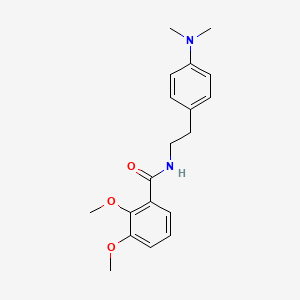molecular formula C19H24N2O3 B2635388 N-(4-(dimethylamino)phenethyl)-2,3-dimethoxybenzamide CAS No. 952966-56-2