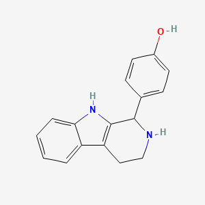 4-(2,3,4,9-Tetrahydro-1H-beta-carbolin-1-yl)-phenol